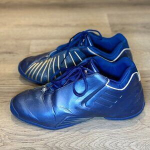 8/10 - Size 12 - Adidas T-Mac 3 Royal Blue Basketball Shoes All Star Game